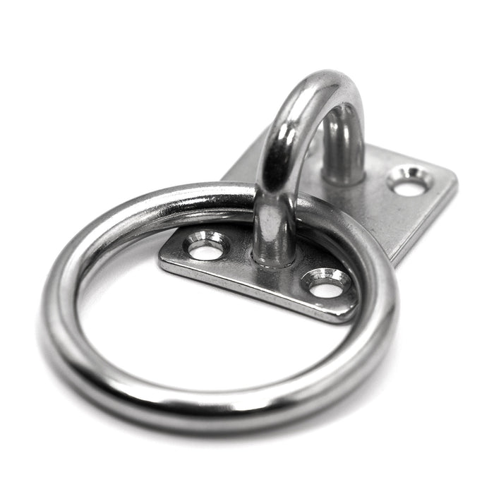 Jeffers Stainless Steel 2" Tie Ring for Cross Ties & Lead Ropes