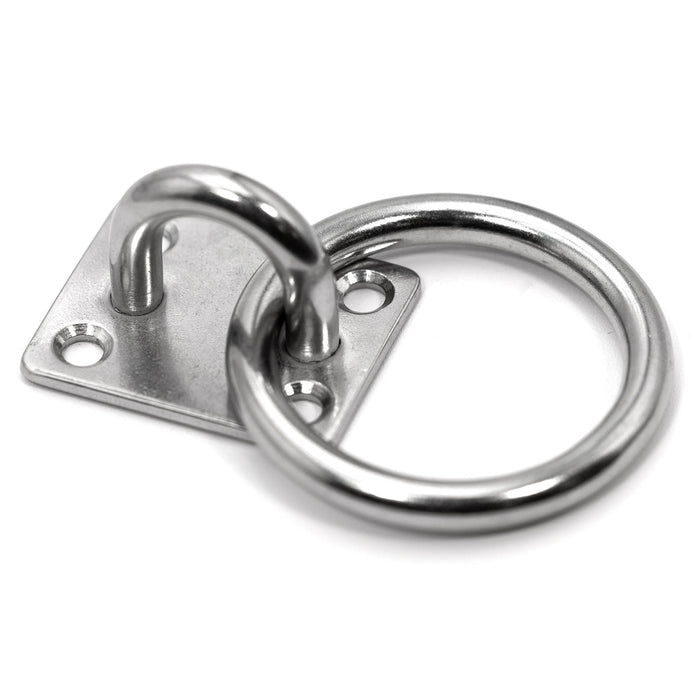 Jeffers Stainless Steel 2" Tie Ring for Cross Ties & Lead Ropes