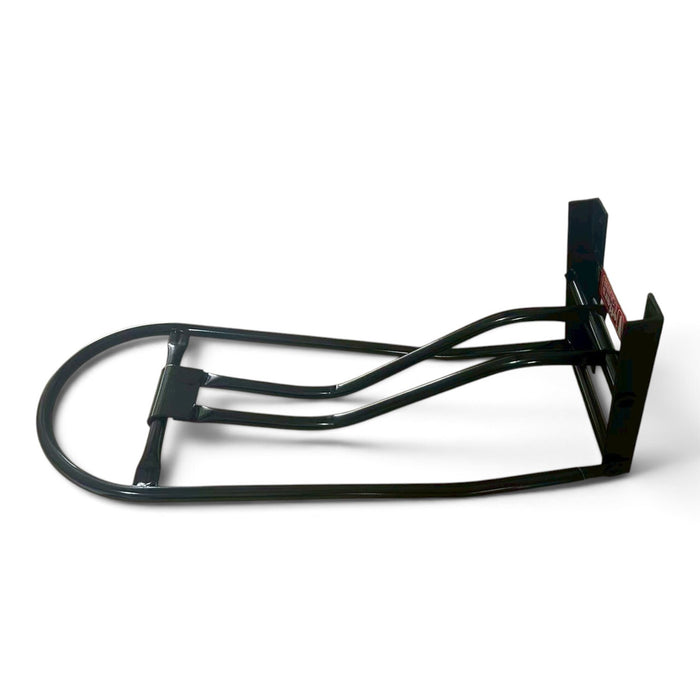 Jeffers Collapsible Wall English Saddle Rack, Space Saving Metal Saddle Holder