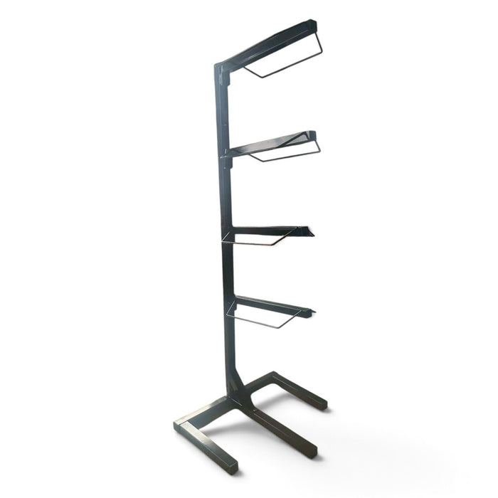 Jeffers 4 Tier Saddle Rack, Heavy Duty Vertical Saddle Storage Stand