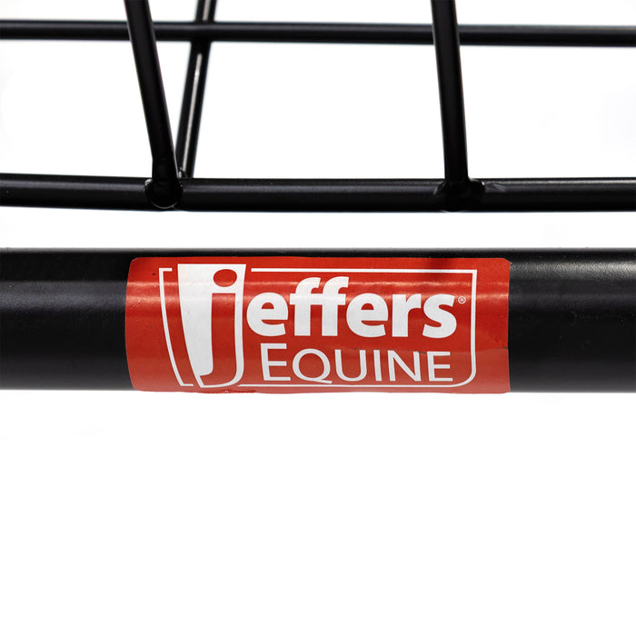Jeffers Rolling Saddle & Tack Cart, 1 Tier Metal Horse Show Cart