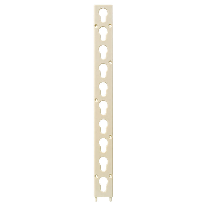 Jeffers Keyhole Plastic Jump Track for Horses, Pinless Jump System Rail