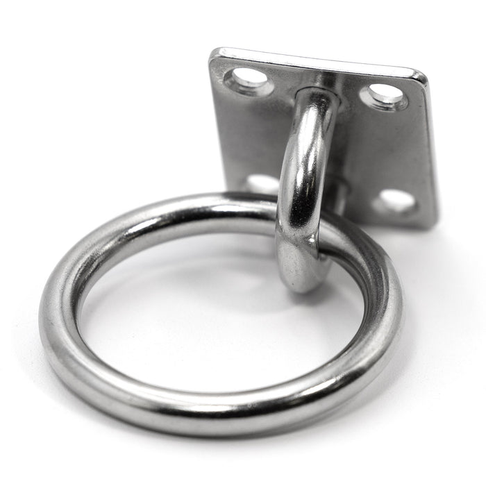 Jeffers Stainless Steel 2" Tie Ring for Cross Ties & Lead Ropes