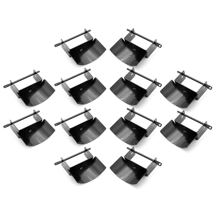 Copas de salto de metal Jeffers, par