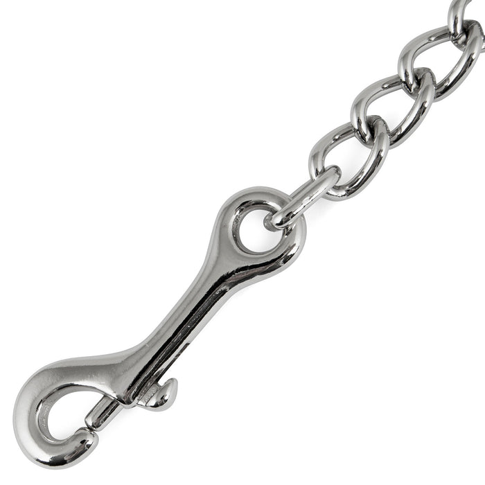 Jeffers Horse Lead Chain with Bolt Snap End & Square Eye Swivel End