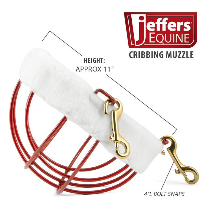 Jeffers Cribbing Muzzle, Horse