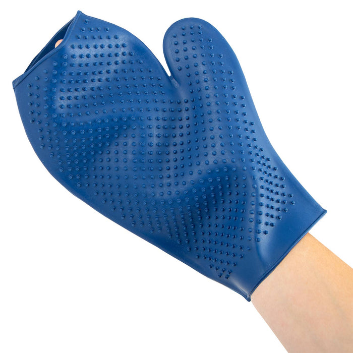 Jeffers GROOMIT - Rubber Grooming Glove for Animals