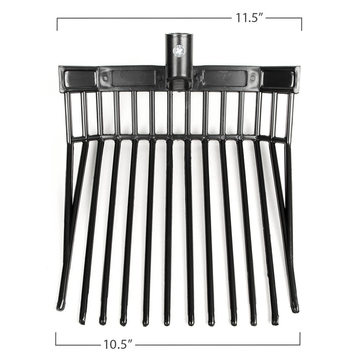 Jeffers Manure & Bedding Fork (& Replacement Heads)