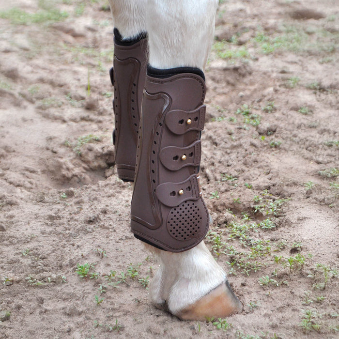 Botas de tendón Uniquely English, talla mediana