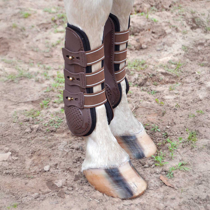 Botas de tendón Uniquely English, talla mediana