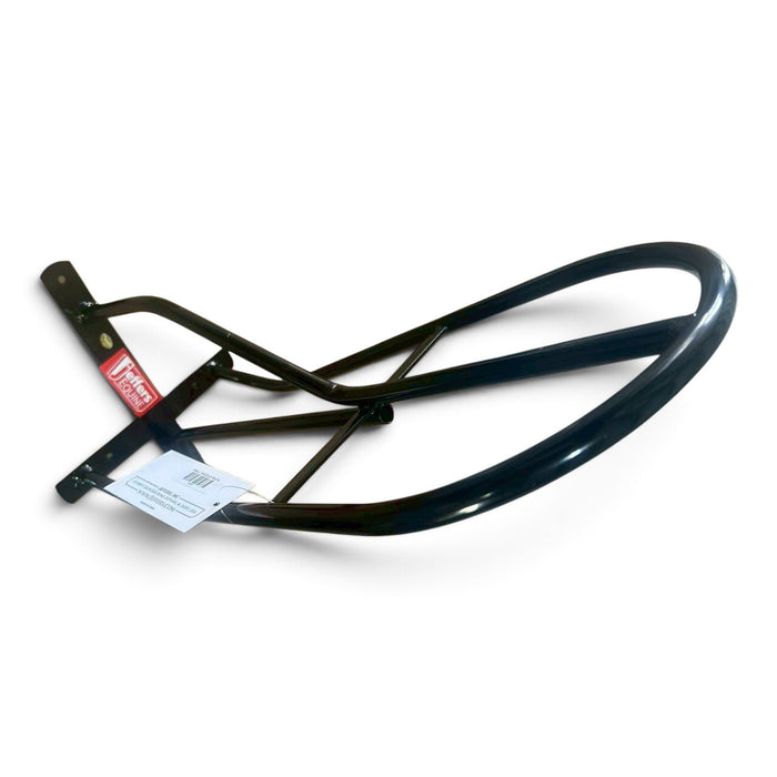 Jeffers Wall Mount English Saddle Rack with Tack Hook