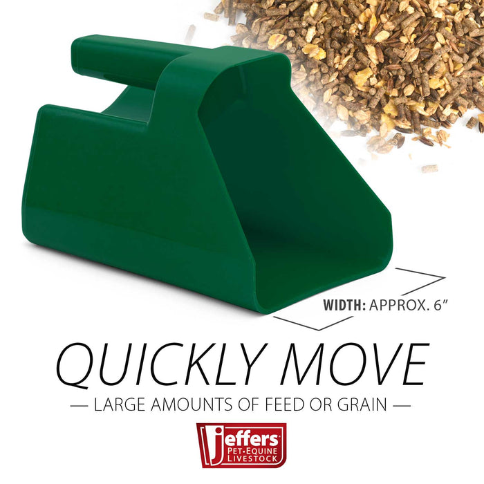 Jeffers 3 Quart Super Scoop for Grain or Feed