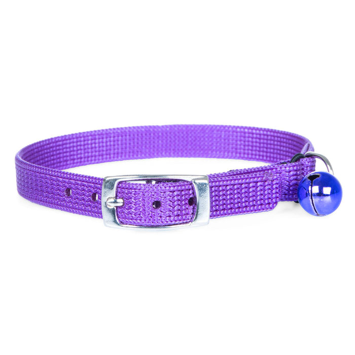 Jeffers Solid Adjustable Nylon Cat Collars