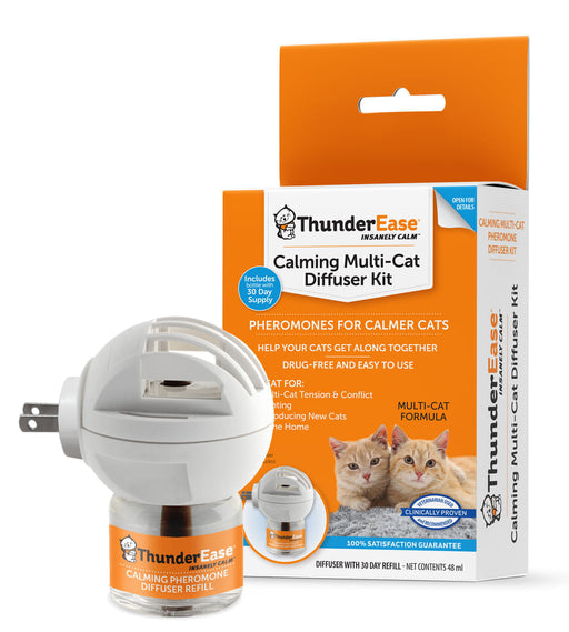 ThunderEase Multi-Cat Calming Diffuser Kit -   