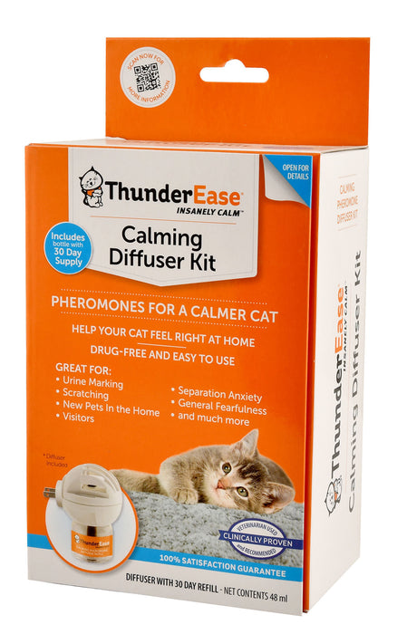 ThunderEase Cat Calming Diffuser Kit -   