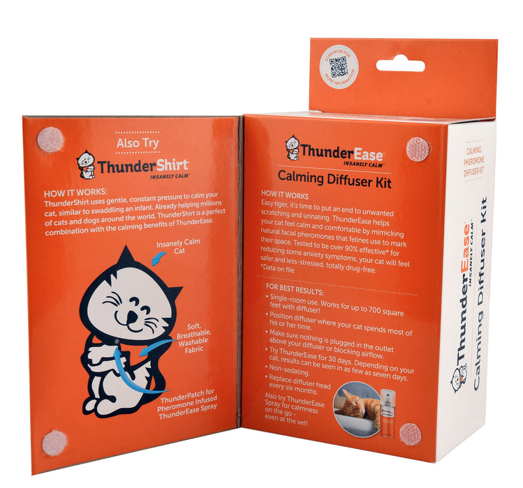 ThunderEase Cat Calming Diffuser Kit -   