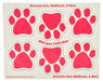 6 Mini-PAWS Magnets - Pink  