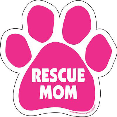 PAW Magnets, each - Rescue Mom  