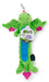 Skinny Green Dragon Dog Toy, Large -   