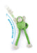 Crazy Tugs Green Monkey Dog Toy, Large -   