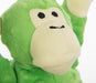 Crazy Tugs Green Monkey Dog Toy, Large -   