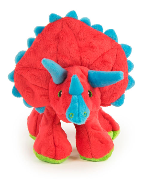 Dinos Frills Triceratops Dog Toy - Large  