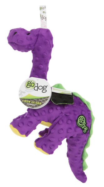 Dinos Purple Bruto Brontosaurus Dog Toy - Small  