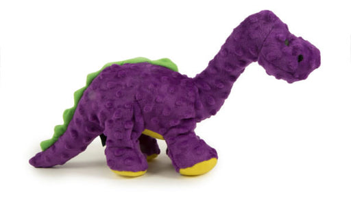 Dinos Purple Bruto Brontosaurus Dog Toy - Small  