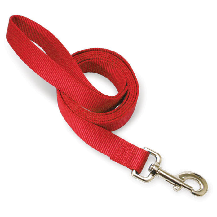 The Premier Leash, 1" x 6 ft - Red  