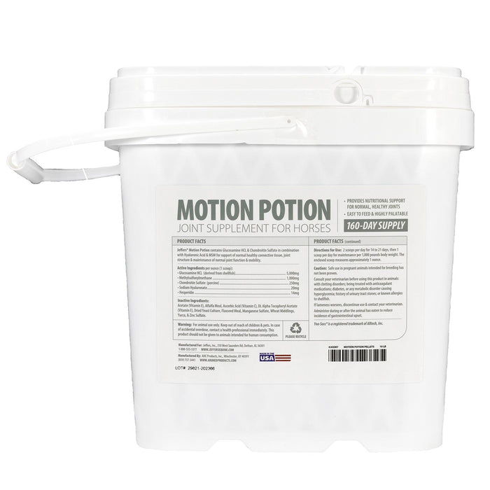 Jeffers Motion Potion Joint Supplement Pellets for Horses