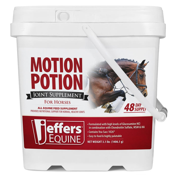 Suplemento para articulaciones en pellets Jeffers Motion Potion para caballos