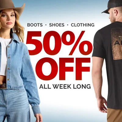 Save 50% off All Apparel