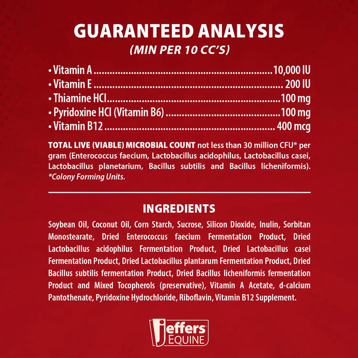 Jeffers IverPro 2 Pack Horse Dewormer Paste with Probiotic Gel, Ivermectin 1.87% Equine Parasite Control & Digestive Support