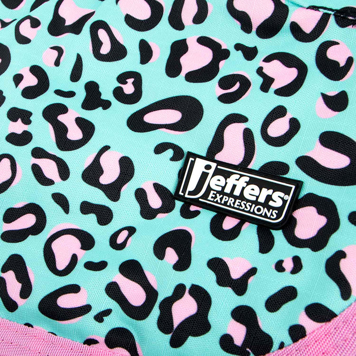 In Stock Now! Jeffers Expression Dog Coat, Party Cheetah