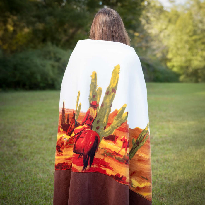 Expression Oversized Fleece Throw Blanket, 60" x 84"