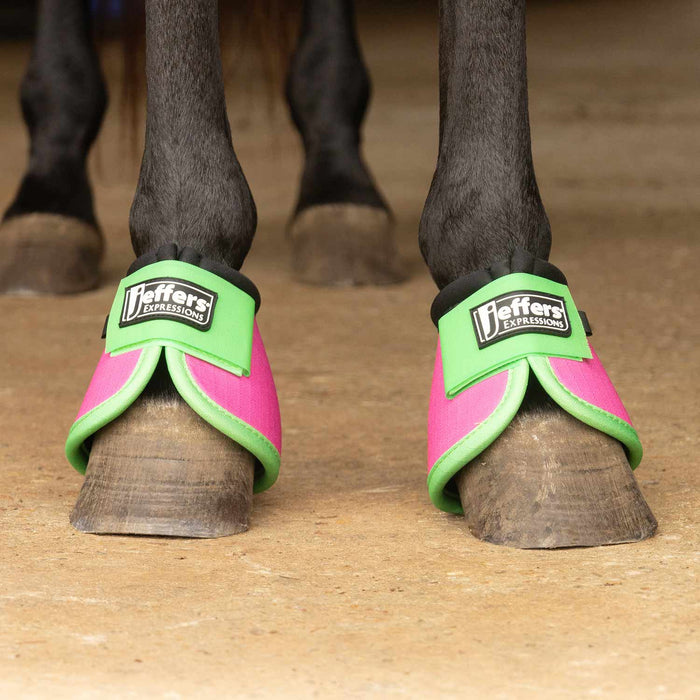 Jeffers Protective Neon Bell Boots