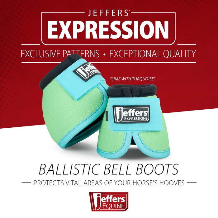 Jeffers Protective Neon Bell Boots