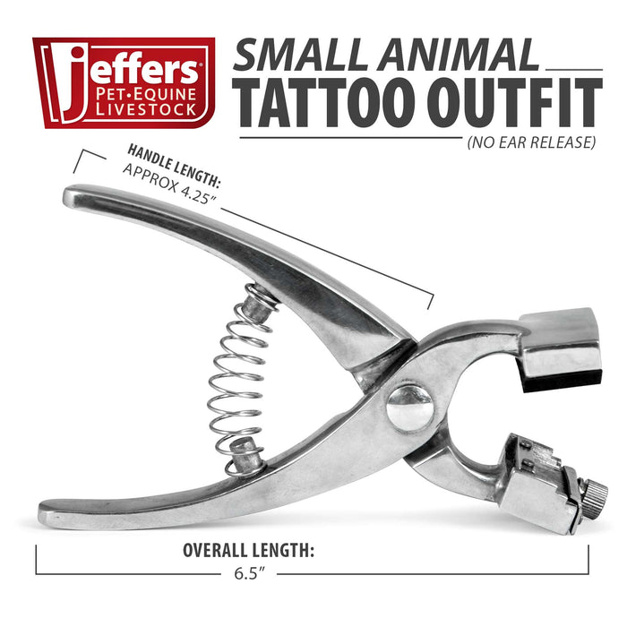 Jeffers Small Animal Tattoo Outfit with Roll-On Ink