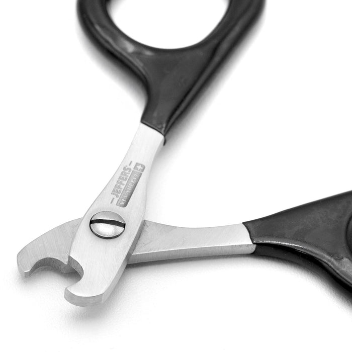 Jeffers Stainless Steel Cat Claw Scissors – Easy & Safe Nail Clippers for Cats, Birds, and Small Pets