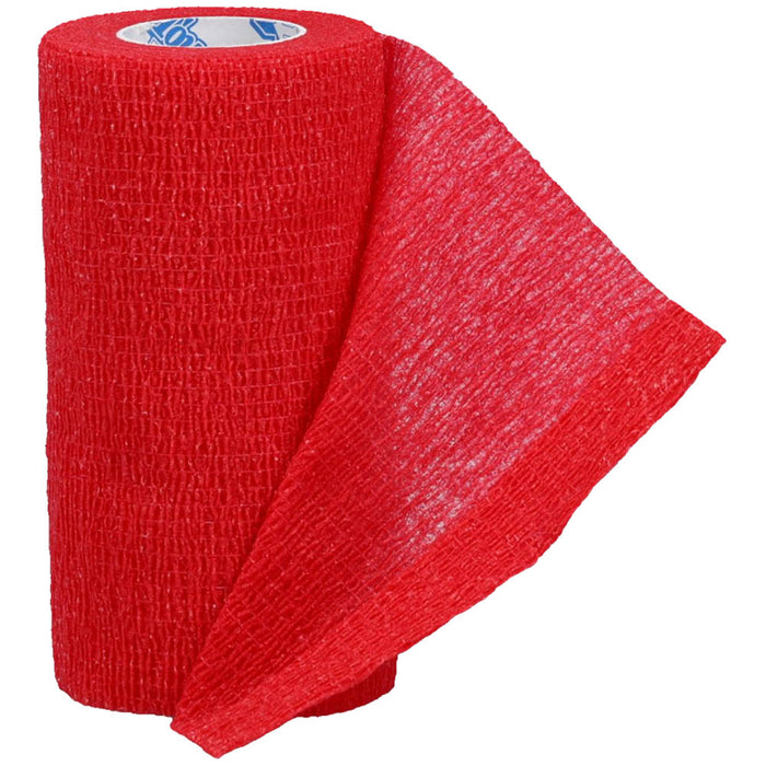 4-Pack Tough Flex Bandages Color Red