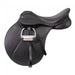 Tough1 EquiRoyal Synthetic All Purpose Saddle, Wide Tree, Black - 17 in  