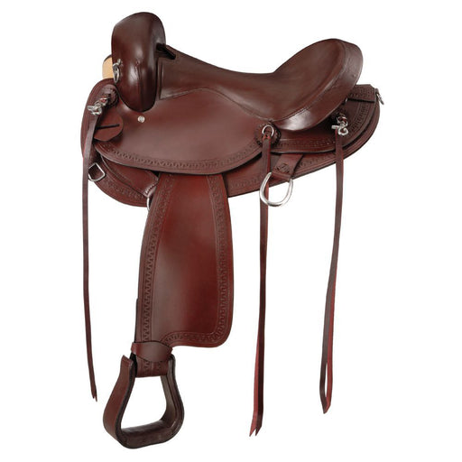 King Series Comfort Gaited Trail Saddle w/out Horn Color Brown