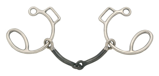 Sweet Iron Snaffle Six Cheek Gag -   