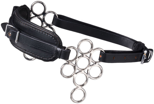 Leather Nose Multi-Ring Hackamore -   