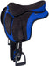 Tough 1 Treeless Endurance Saddle - Black/Blue Large 