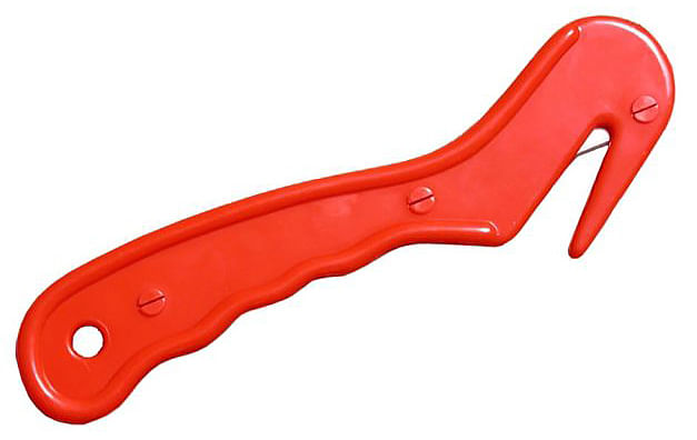 Hay Bale Twine Cutter, Red -   