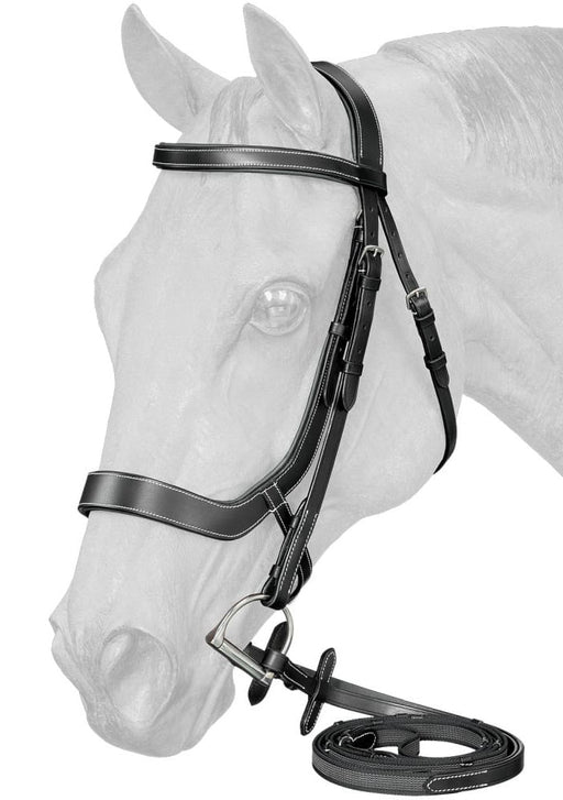 Equitare Cadence Ergonomic Bridle - Black  