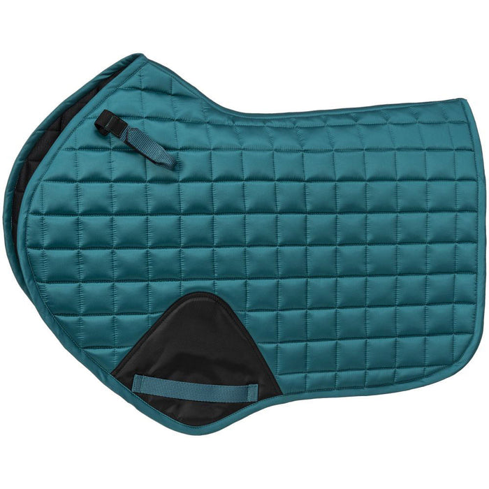 Equitare Close Contact All Purpose Shaped Square Pad - Peacock  