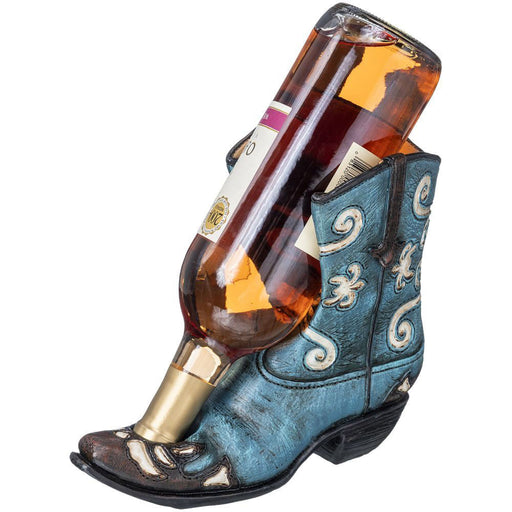 Boot Wine Bottle Holder - Turquoise  