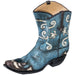 Boot Wine Bottle Holder - Turquoise  